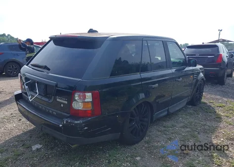 2006 Land Rover Range Rover Sport Supercharged из США, поврежденный, VIN SALSH23406A958708